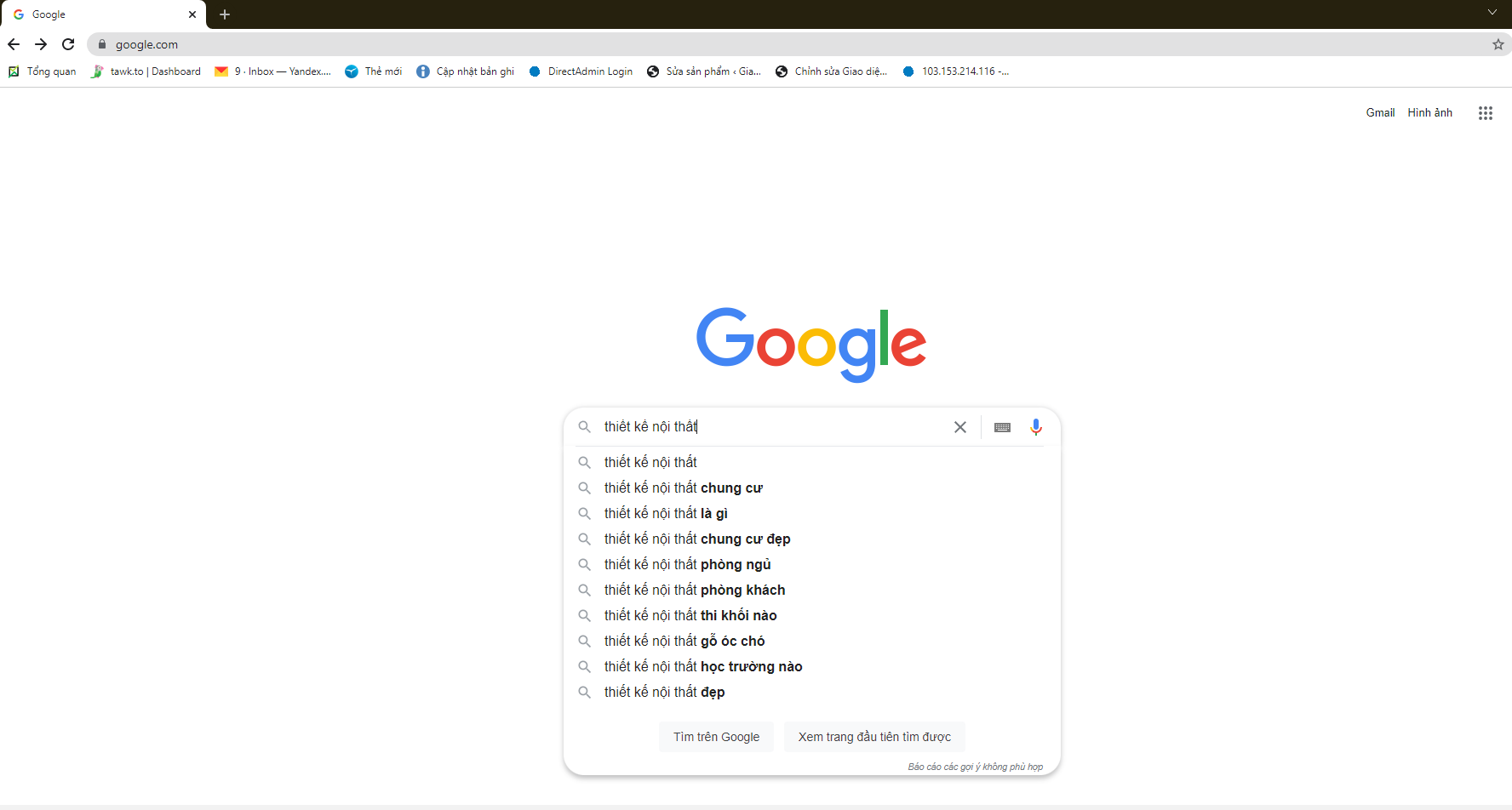 Seo Checklist - Google Suggest